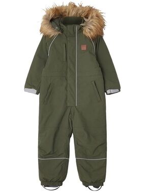 Kuling kids olive green Abisko snowsuit